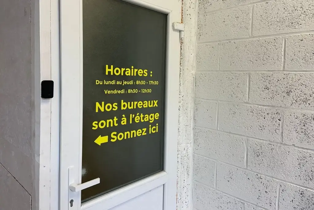 Horaires d'ouverture des bureaux