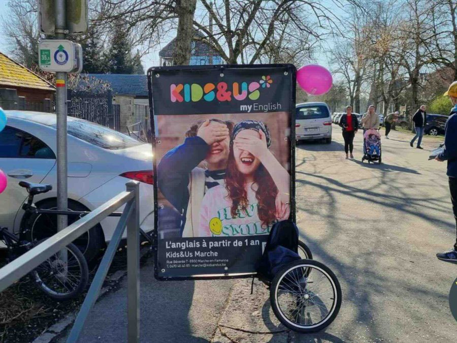 Les formats de vélos publicitaires les plus efficaces en Belgique
